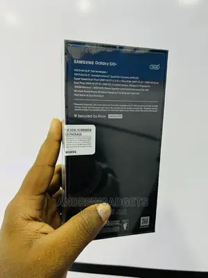 New Samsung Galaxy S10 Plus 128 GB Black