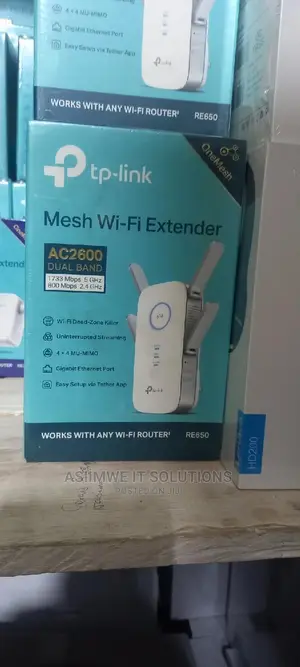 Mesh Wi-fi Extender Dual Band. One Mesh