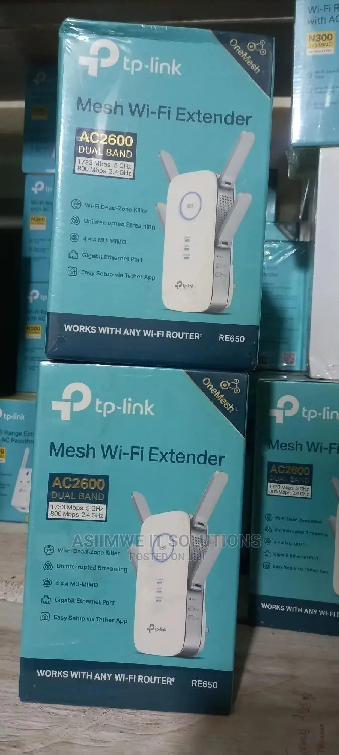 Mesh Wi-fi Extender Dual Band. One Mesh