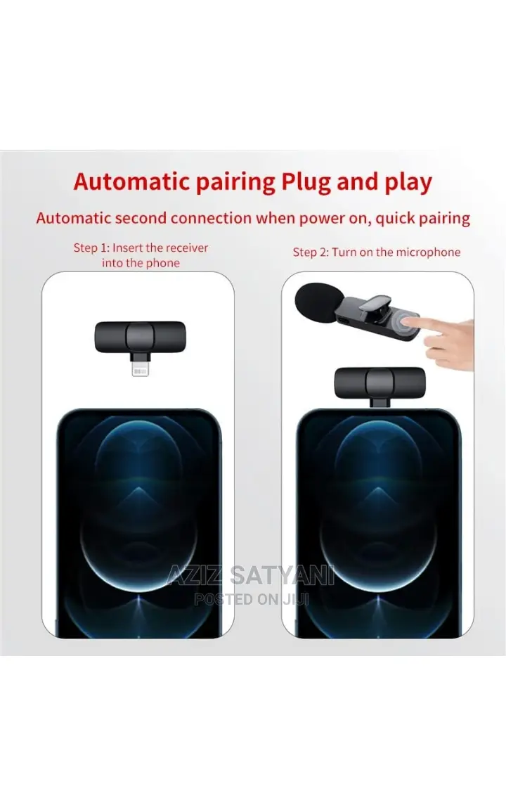Wireless Microphone For iPhone And Type C