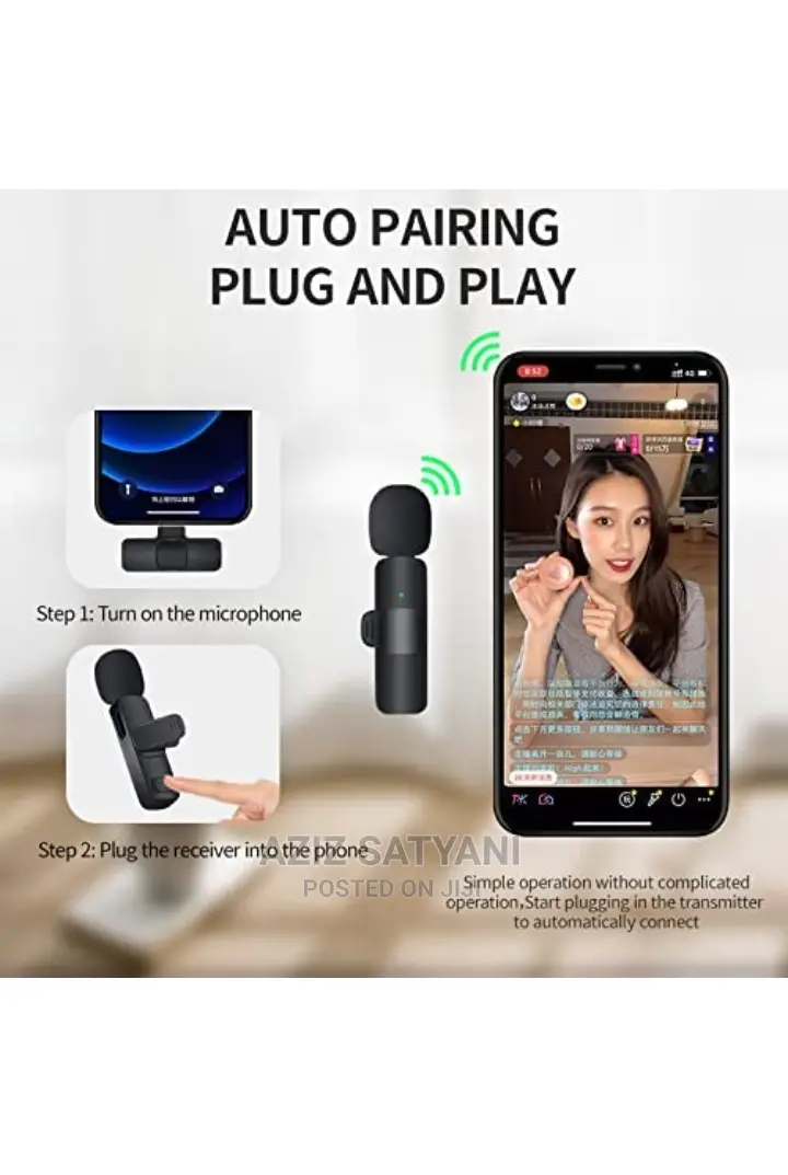 Wireless Microphone For iPhone And Type C