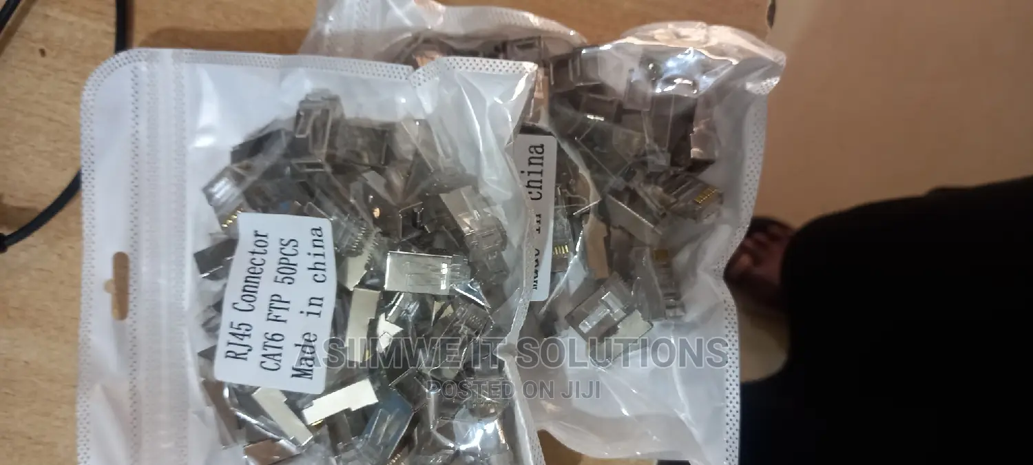 Rj45 Mettalic Connectors 50pc Pack