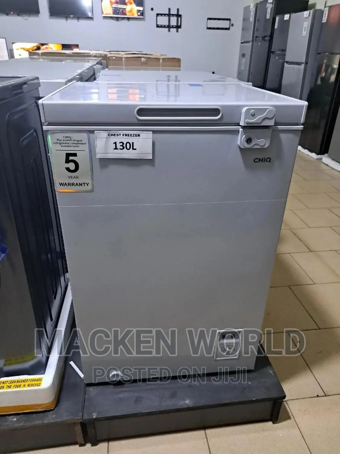 130L CHIQ Freezer Brand New
