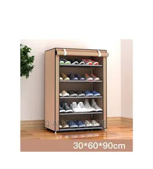 Single Row Multi-Tiers Simple Shoe Rack