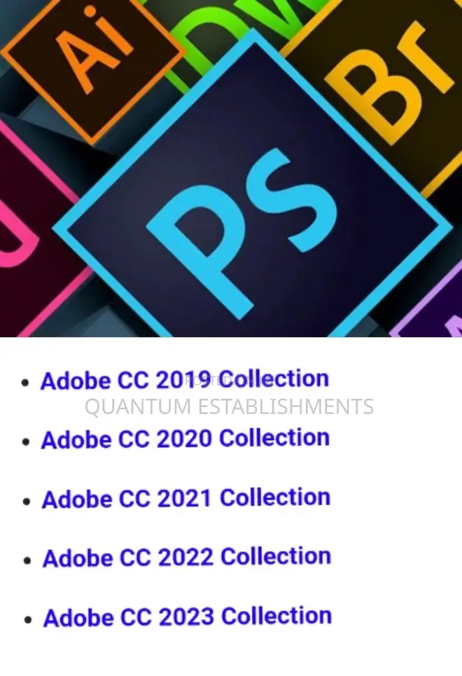 All Adobe CC Collections From CS3 - 2024