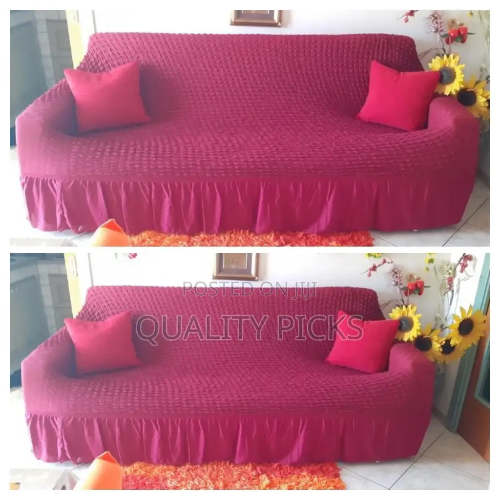 Maroon Sofa Cover