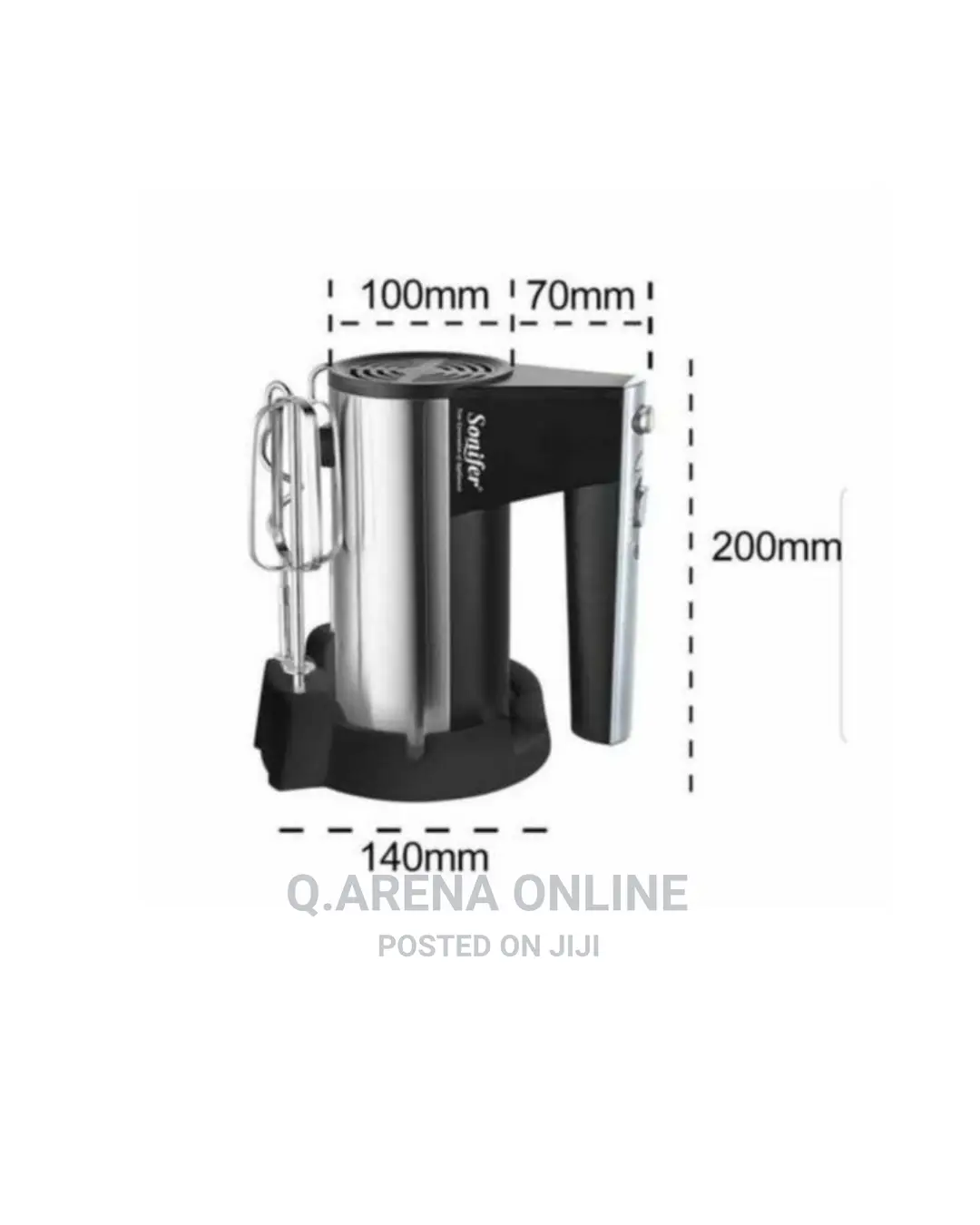 Stainless Steel Hand Mixer