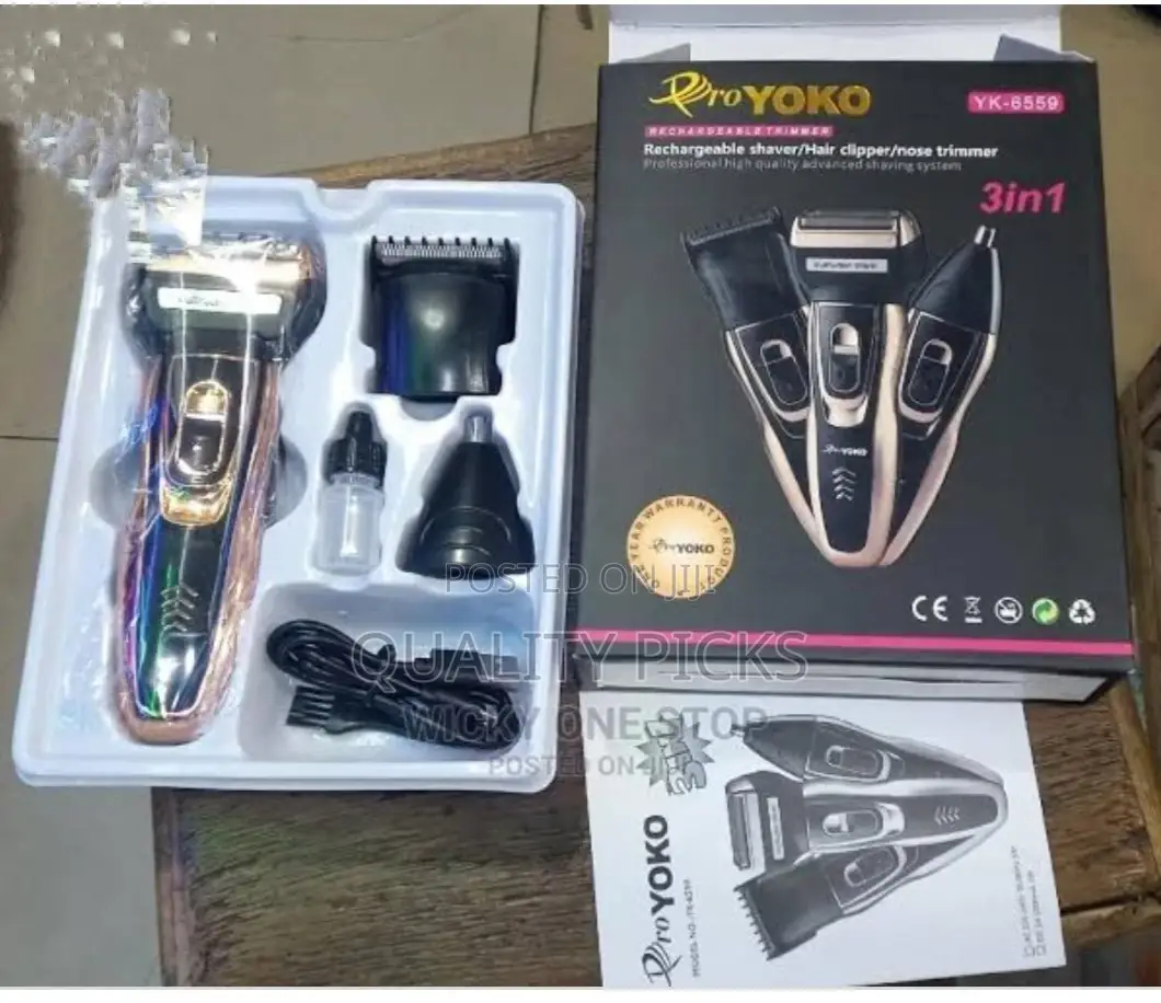 3 in 1 Rechargeable Hair Clipper