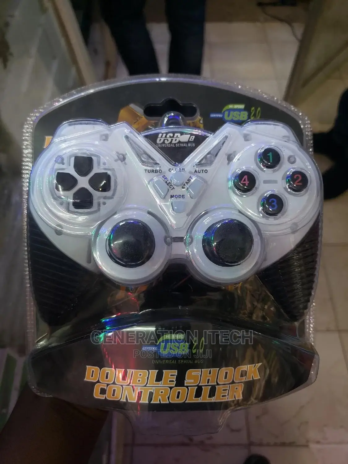Usb Game Pad Double Shock For Windows -pc Laptop