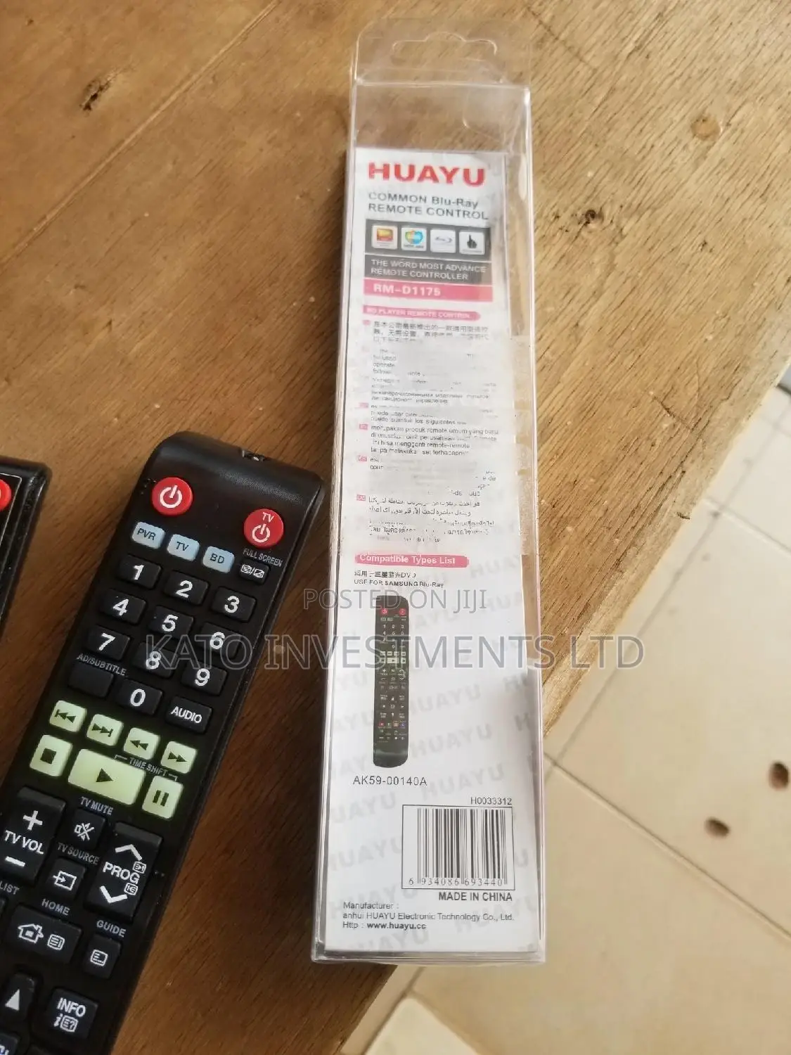 Samsung Blueray Remote