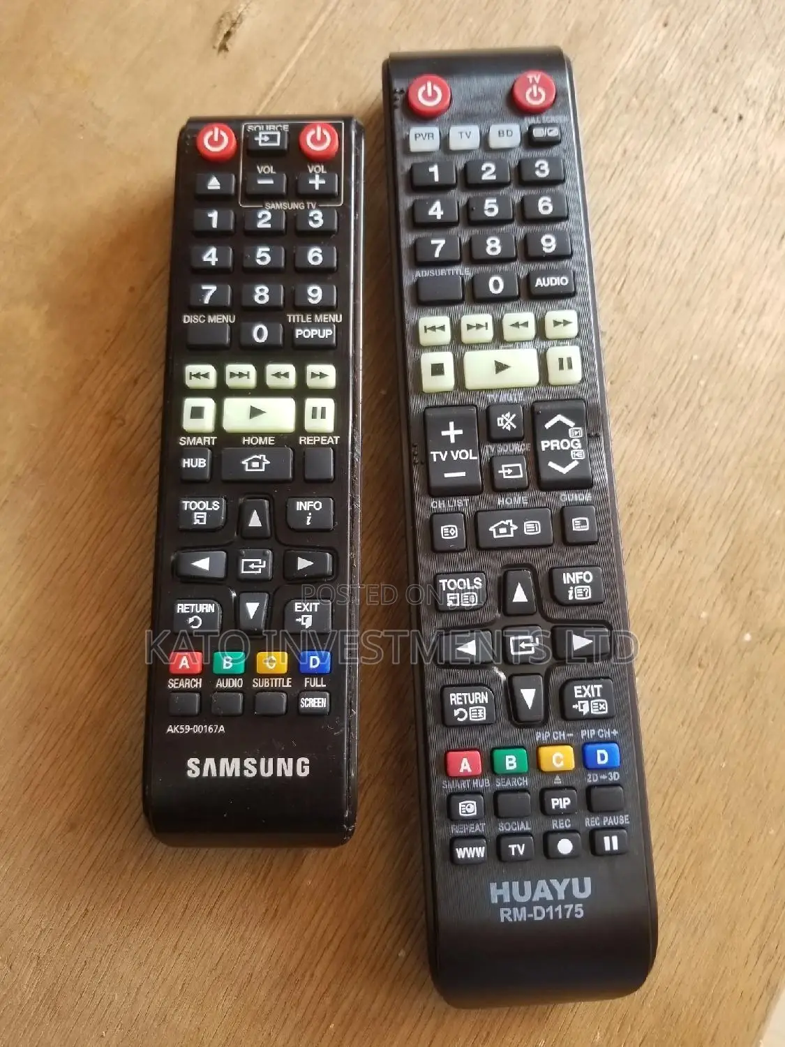 Samsung Blueray Remote