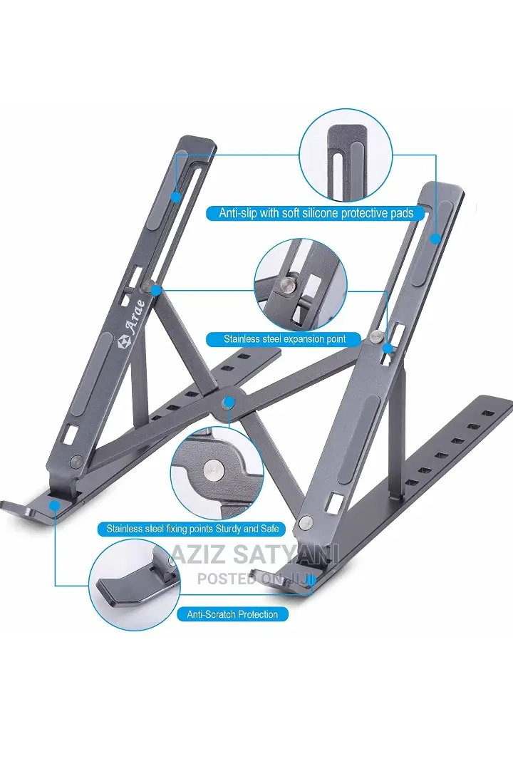 Laptop Stand, Adjustable For Desk, Laptop, Tablets And More