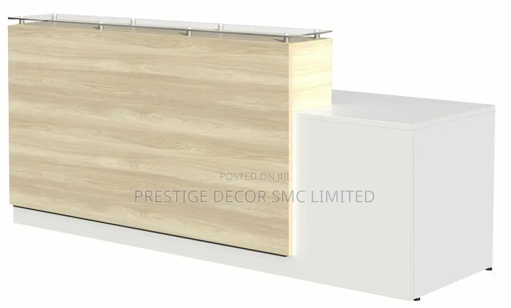 Custom Made Wooden Reception Table