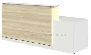 Custom Made Wooden Reception Table
