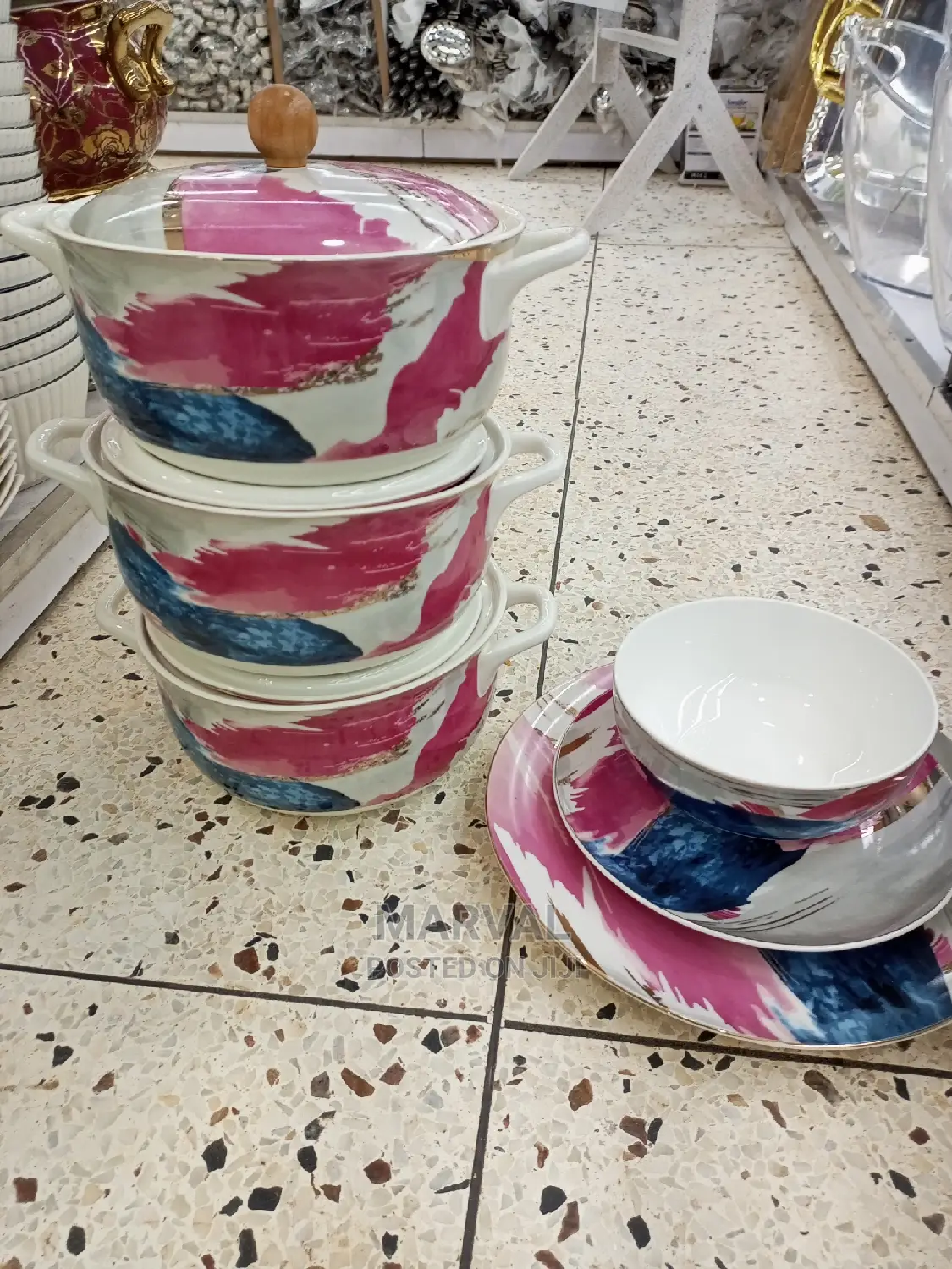 Serving Set 21pcs( Dinner Set Dishes)