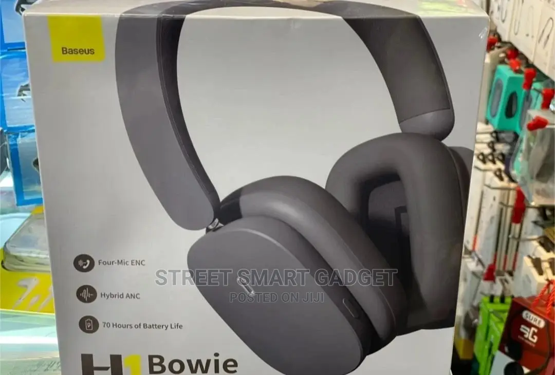 Baseus H1bowie Noise Cancellation Headphones (70hrsplay)