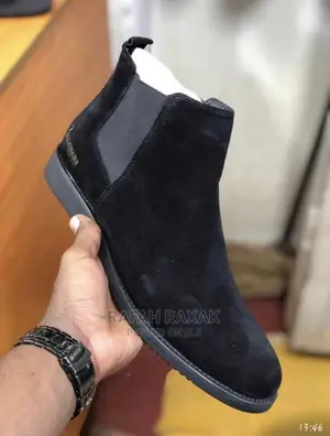 Original Black Billionaire Suede Chelsea Boot