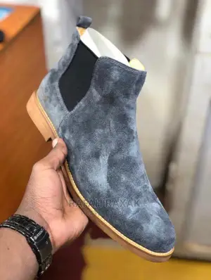 Original Black Billionaire Suede Chelsea Boot