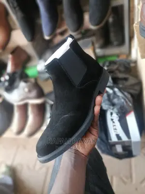 Original Black Billionaire Suede Chelsea Boot