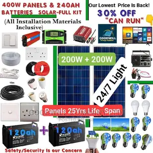 400w Solar Kit
