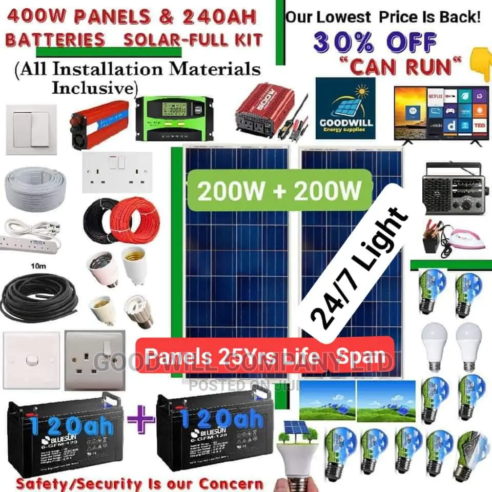 400w Solar Kit