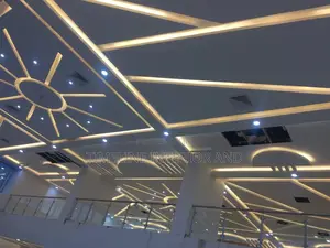 Reception Gypsum Ceiling and Designings.