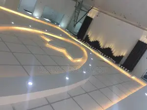 Reception Gypsum Ceiling and Designings.