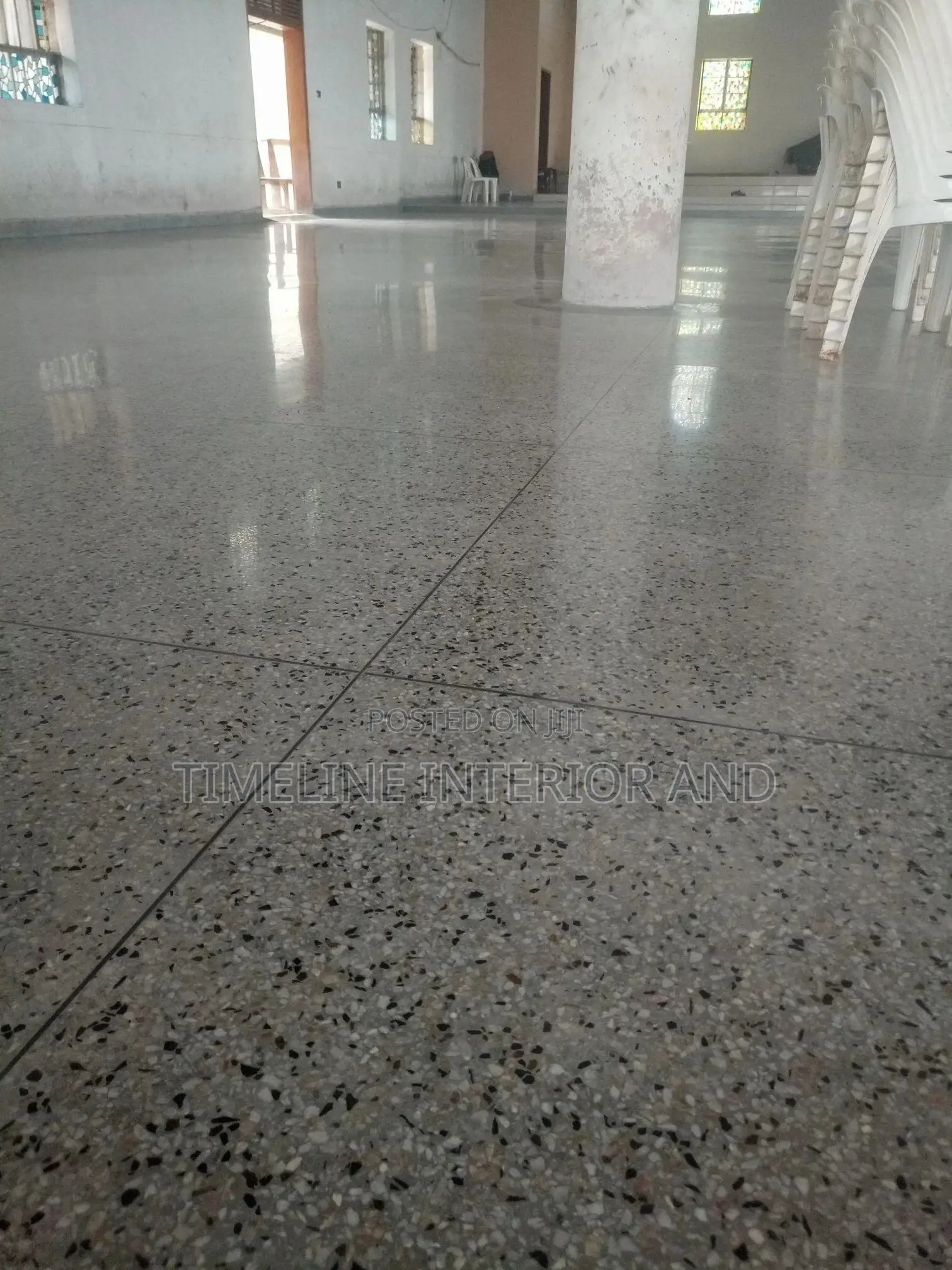Nice Terrazzo Flooring.