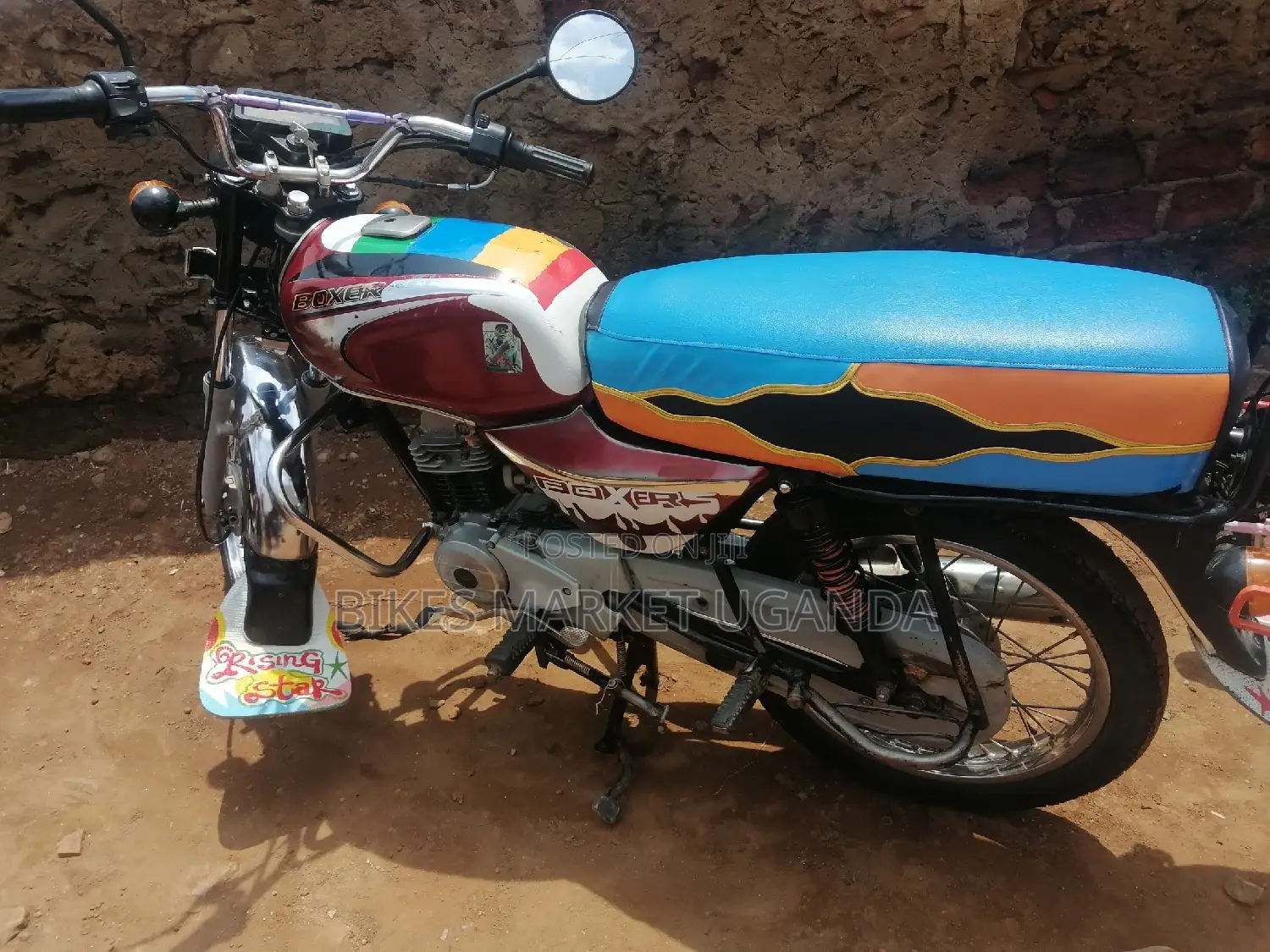 Bajaj Boxer 2017 Red
