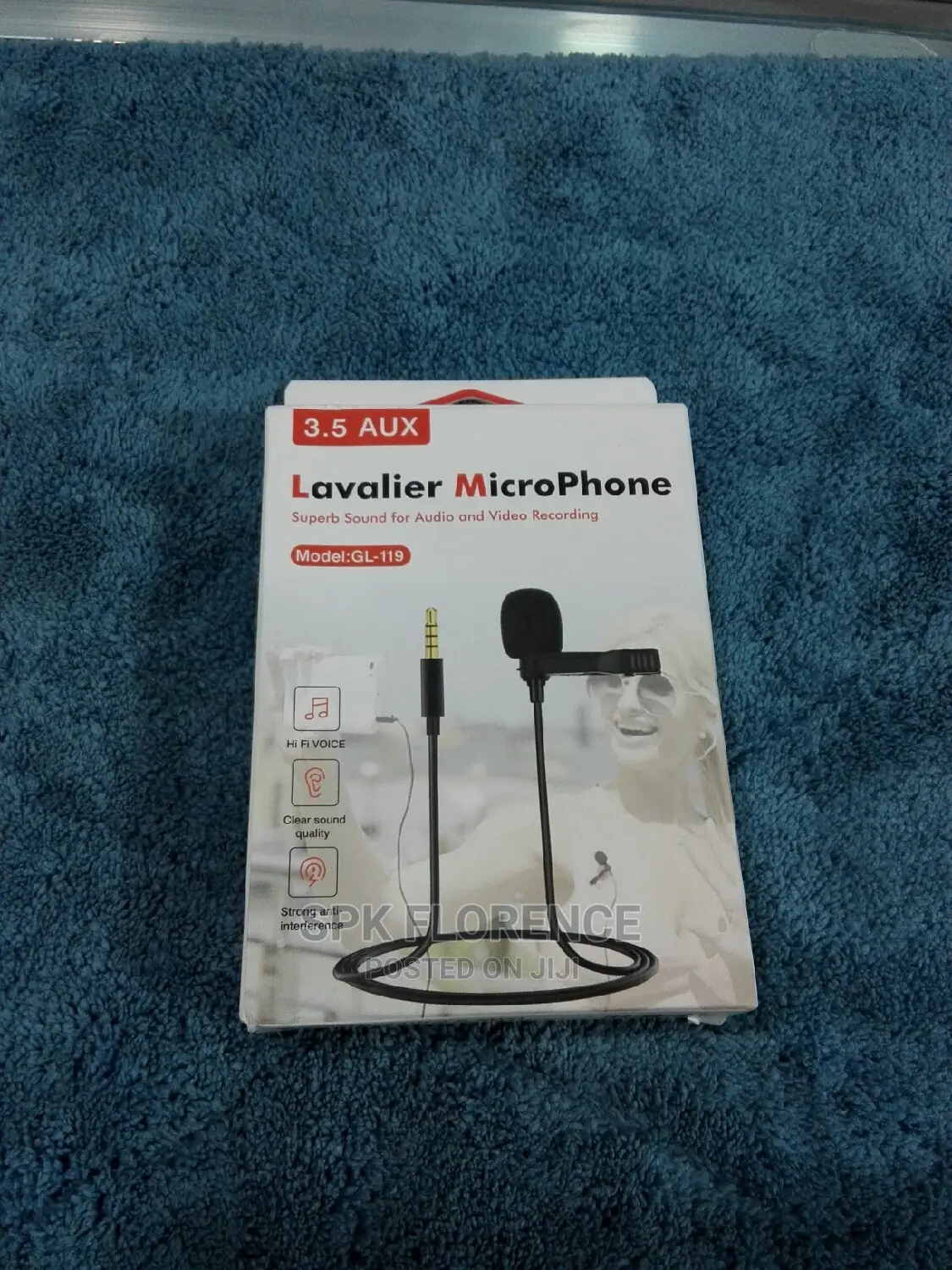 3.5 Aux Lavalier Microphone