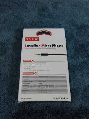 3.5 Aux Lavalier Microphone
