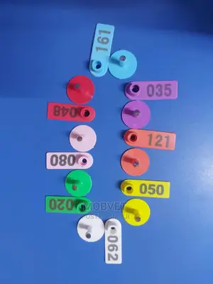 Numbered Ear Tags Slim