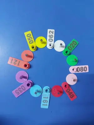 Slim Numbered Goat Tags.