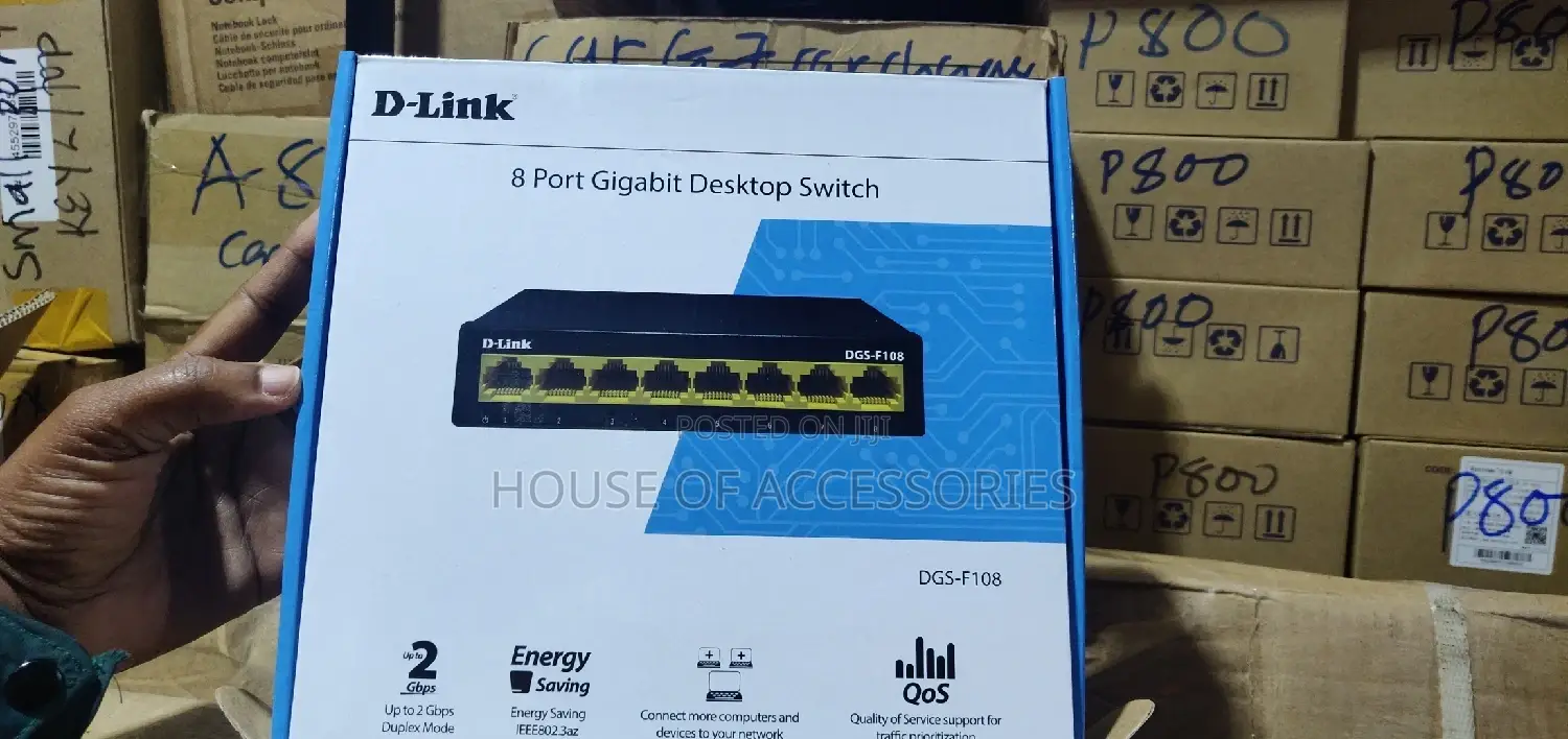 Dlink 8port Switch Gigabit