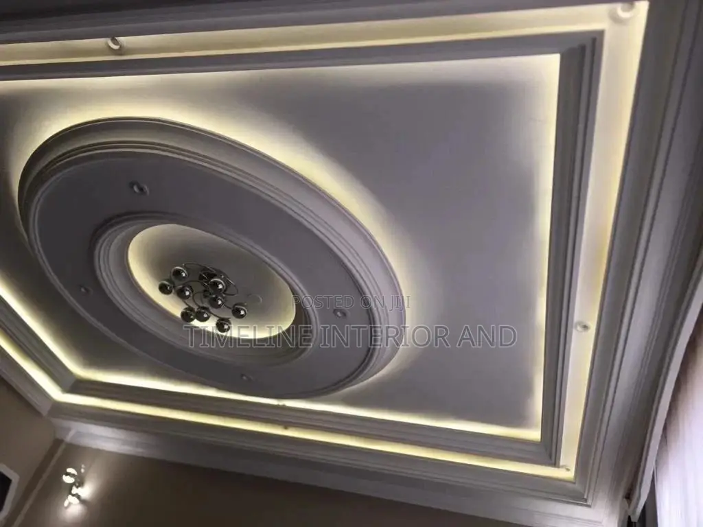 Warm Light Ceiling Design 824