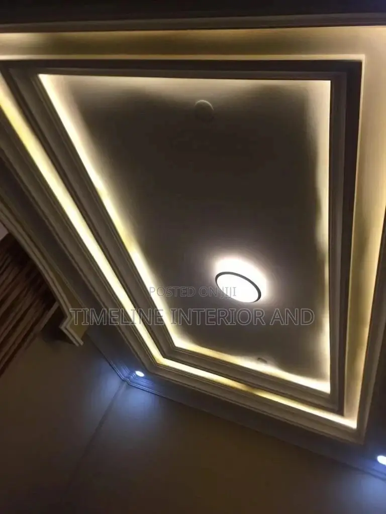 Warm Light Ceiling Design 824