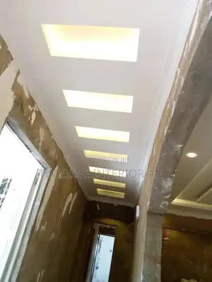 Gypsum Ceiling Corridor Nsambya.