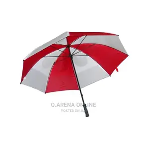 Striped Umbrella - Red,White