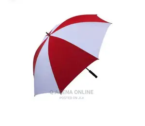 Striped Umbrella - Red,White