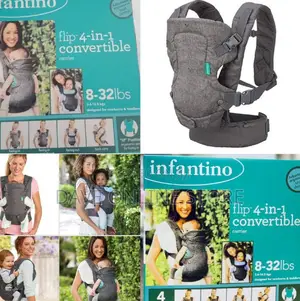 4 In 1 Convertible Baby Carrier.