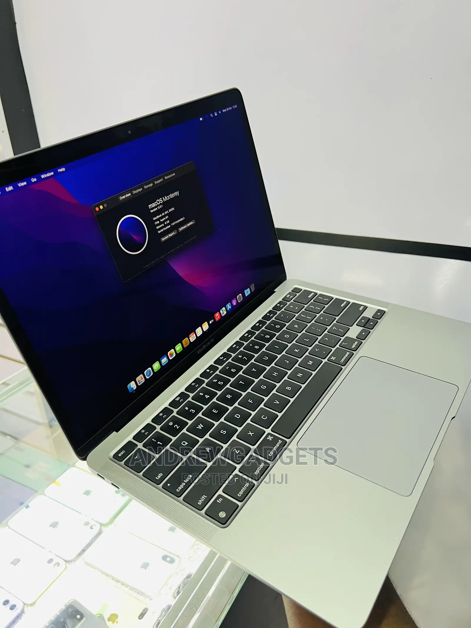 Laptop Apple MacBook Air 2020 M1 8GB Apple M1 SSD 256GB