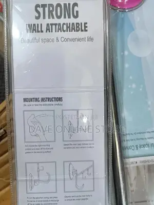 Durable Suction Towel Rack With Hooks 4 Kitchen Bathroom