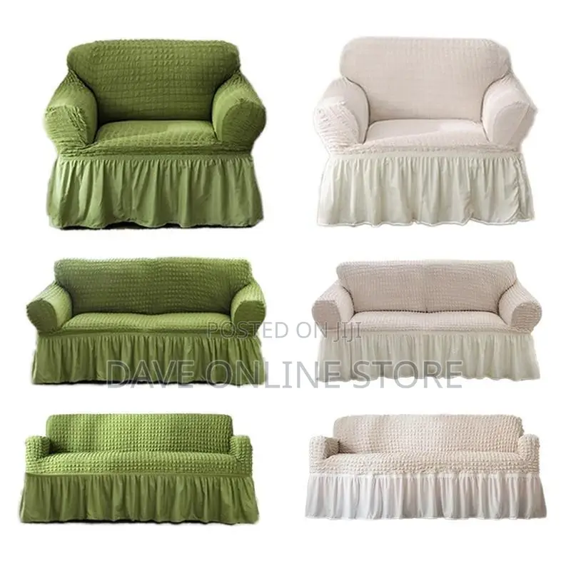 Green Elastic Sofa Covers.