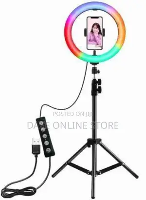 10 Inch Rgb Selfie Video Led Ring Light