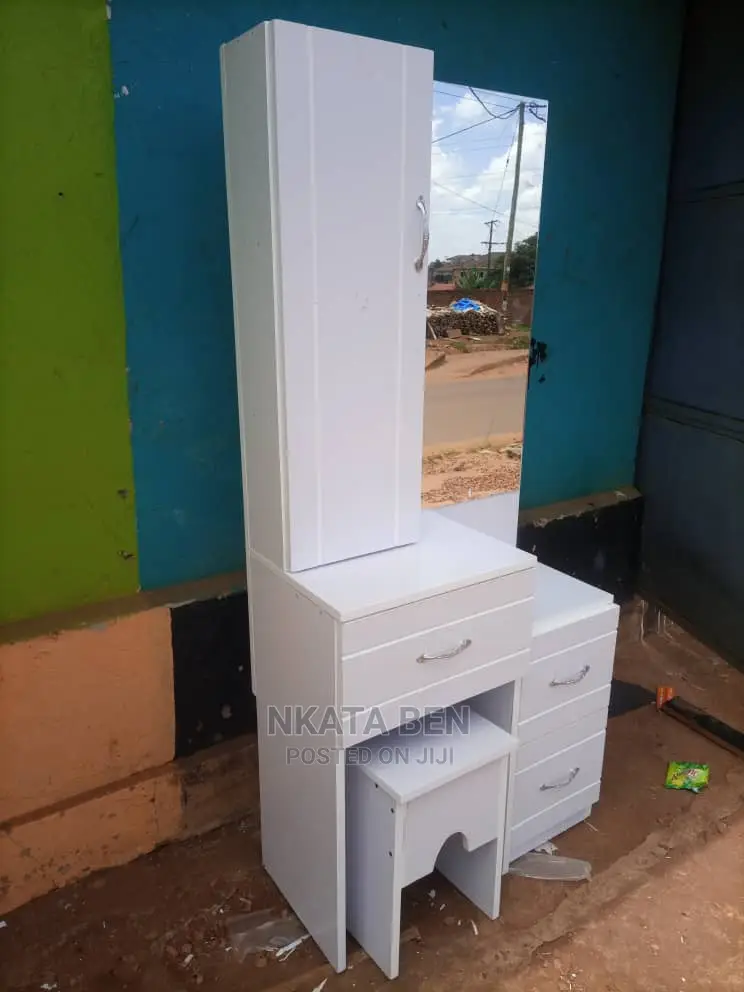 White Dressing Mirror Long