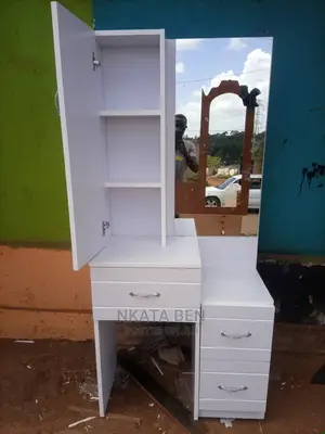 White Dressing Mirror Long