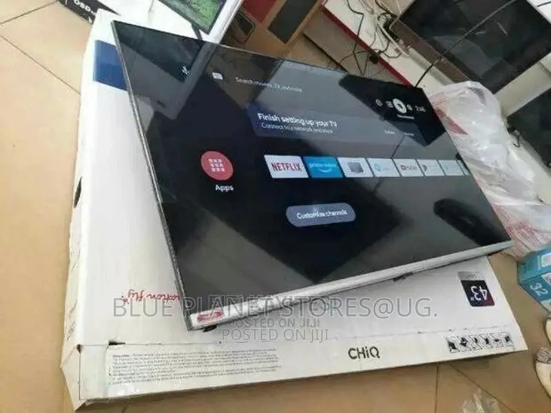 CHIQ 43inch Full HD Frameless Smart Tvs || Android System.