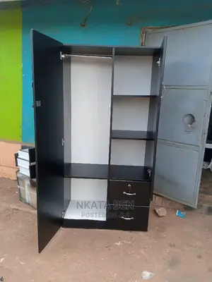 3*6feet Black Wardrobe