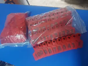 Red Ear Tags