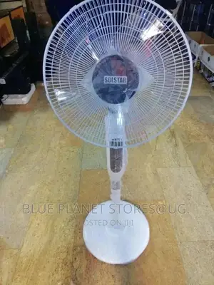 SOLSTAR "16" Stand Fans With a Remote || FSR-1691U-WHSS